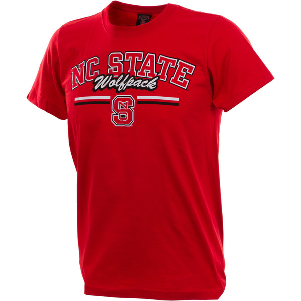 Short Sleeve Tee - Red - NC State W